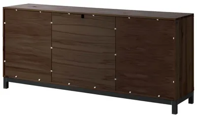 Produktbild von MASSIVMOEBEL24 Sideboard Kernbuche 190x45x85 tabacco braun geölt VILLANDERS #251