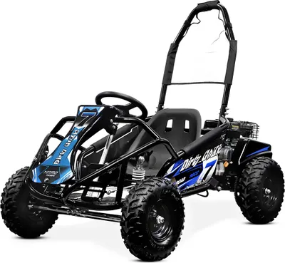 Produktbild von 98ccm GoKid Dirty Buggy Strandbuggy Automatik Pullstart 6" Offroad Kinderbuggy