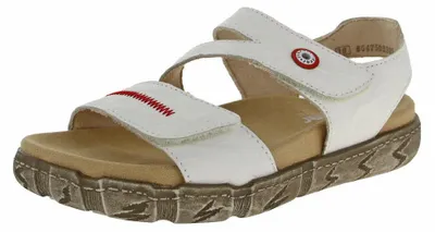 Produktbild von Rieker Damen-Sandalette Weiß-Rot, Farbe:weiß, EU Größe:43