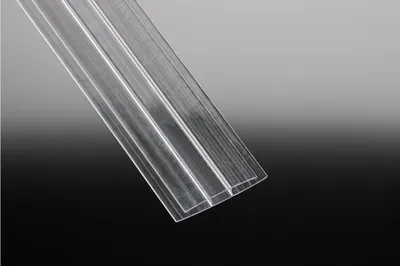 Produktbild von T&J Polycarbonat H-Profil 2500 mmnfür 6 mm, glasklar