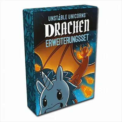 Produktbild von Unstable Unicorns - Drachen Erweiterungsset (Erweiterung)
