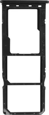 Obrázek produktu pro Clappio, náhradní díl pro 2x SIM + 1x Micro-SD kartu pro Samsung Galaxy A51, černý