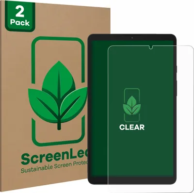 Produktbild von 2x ScreenLeaf Schutzfolie für Samsung Galaxy Tab A9 WiFi nachhaltiger Displayschutz Display Schutz Folie Klar Transparent
