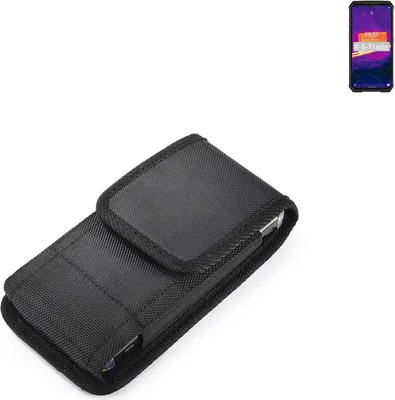 Produktbild von Holster Gürteltasche kompatibel mit Ulefone Armor 9 Holster Gürtel Tasche wasserabweisend Handy Hülle Schutz Hülle Outdoor schwarz K-S-Trade