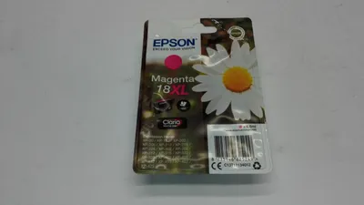 Produktbild von Epson Daisy Singlepack Magenta 18XL Claria Home Ink, Hohe (XL-) Ausbeute, Magenta, Tinte auf Pigmentbasis, 6,6 ml, 1 Stück(e), 450 Seiten