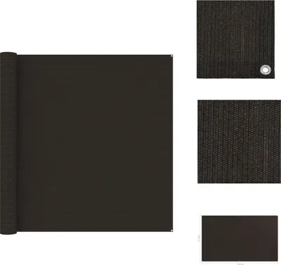 Immagine prodotto di vidaXL Tappeto per tenda 300x500 cm Marrone -  Accessori per tende