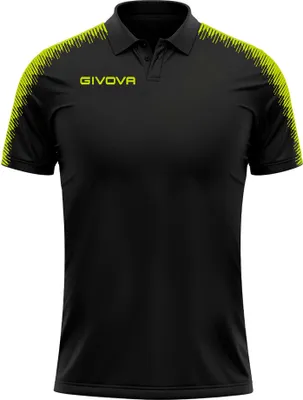 Produktbild von Sport-Poloshirt Givova Schwarz - 3XL