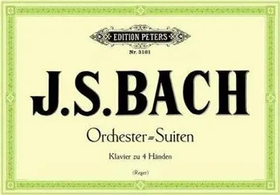 Produktbild von Edition Peters Orchestersuiten Nr. 1-4 (BWV 1066, 1067, 1068, 1069) herausgegeben von Max Reger