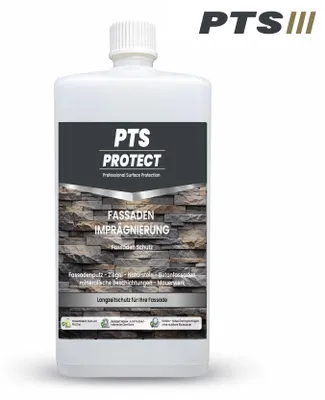 Produktbild von PTS Protect Fassadenimprägnierung – Wasserabweisender Schutz Steinimprägnierung 1 Liter
