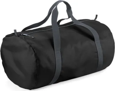 Produktbild von BagBase BG150 | Packaway Barrel Bag | 50 x 30 x 26 cm - Farbe: Black - Größe: 50 x 30 x 26 cm