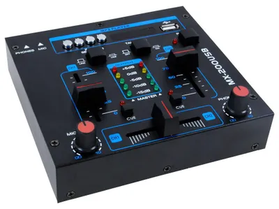 Produktbild von 2-Kanal USB Mischpult inklusive Mikrofon