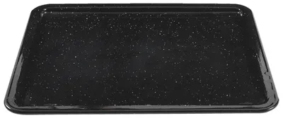 Produktbild von Schwarzes Metall-Backblech mit 34 cm Breite