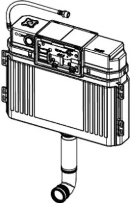 Produktbild von TECE 9820575 TECE 9820575 Uni-Spülkasten