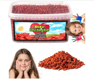Produktbild von Bite&Delight Getrocknete Goji-Beeren 5 kg – 100 % natürlich ohne Zuckerzusatz – Superfood Snack, reich an Vitaminen & Antioxidantien