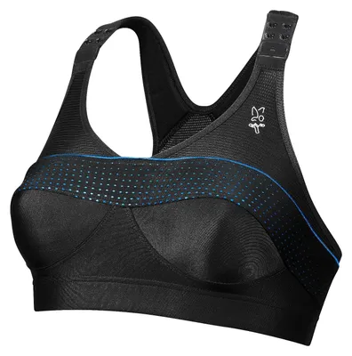 Immagine prodotto di THUASNE 0720, reggiseno sportivo con spalline incrociate sulla schiena, nero, taglia 85B