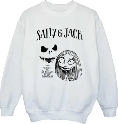 Immagine prodotto di The Nightmare Before Christmas - Felpa per ragazze BI56511 (116) (Bianco)
