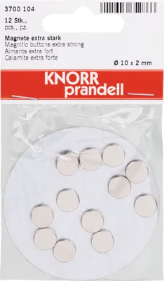Zdjęcie produktu dla 6XKNORR prandell 213700104 Scheibenmagnet 10mm