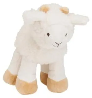Image de Peluche Happy Horse « Churro » (mouton), 19 cm, blanche, jouet en peluche pour bébé
