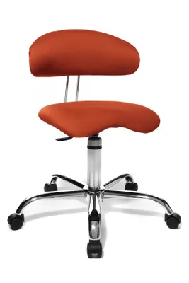 Produktbild von Topstar Sitness 40 orange Drehstuhl Bürostuhl Laborstuhl Erzieherstuhl