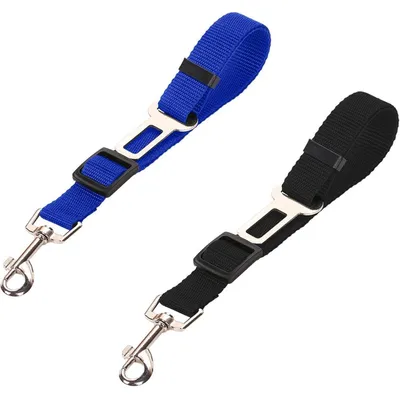 Immagine prodotto di Cinture di sicurezza per cani, 2 pezzi, regolabili, in nylon, adatte a tutte le razze canine e a tutti i tipi di veicoli