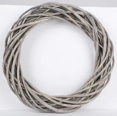 Produktbild von Deko-Weidenkranz Ring ø36cm Ostern Advent basteln Holz Natur Türdeko