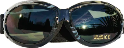 Produktbild von Motorradbrille HEEZY® Sportbrille 460-BP Chopper Motorrad Motorboot Ski Fahrrad Brille