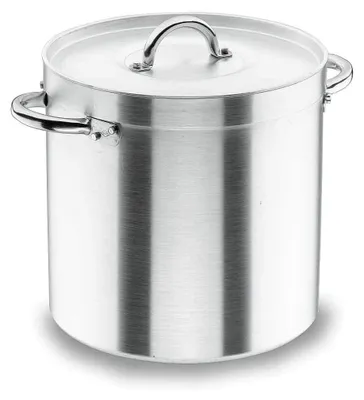 Image de Casserole rectangulaire en aluminium avec couvercle 36 cm