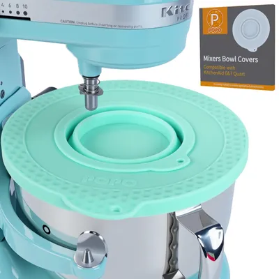 Silikon-Abdeckung für KitchenAid 6-7 Qt Mixer, luftdicht, Spritzschutz