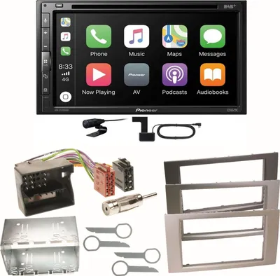 Produktbild von Pioneer AVH-Z5200DAB Android Auto Einbauset für Ford Focus Fusion Galaxy S-Max