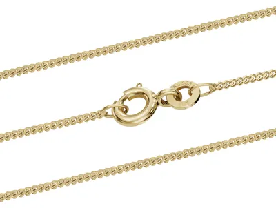 Produktbild von Goldkette Panzerkette Länge 60cm - Breite 1,1mm - 333-8 Karat Gold