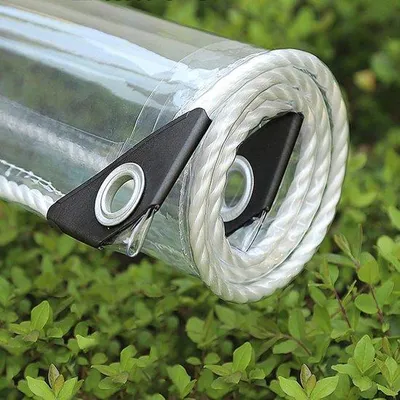 Zdjęcie produktu dla Wodoodporna, przezroczysta folia ochronna 1,2 x 4 m z PVC