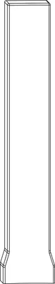 Immagine prodotto di ROTO NX tappo di copertura cuscinetto angolare P tab PVC R07.2 bianco