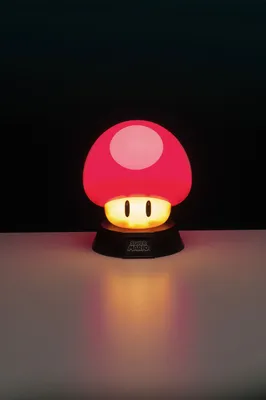 Immagine prodotto di Lampa 3D Grzybek Super Mario 10 cm – oficjalny produkt ma