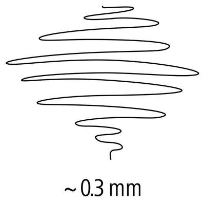 Obrázek produktu pro Staedtler Pigment Liner, Modrá, Hnědá, Zelená, Oranžová, Červená, Fialová, Černá, 0,3 mm, Pokuta, Kulatý, Inkoust na pigmentové bázi