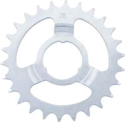 Produktbild von Esjot Steck-Zahnkranz 26 Z. silber