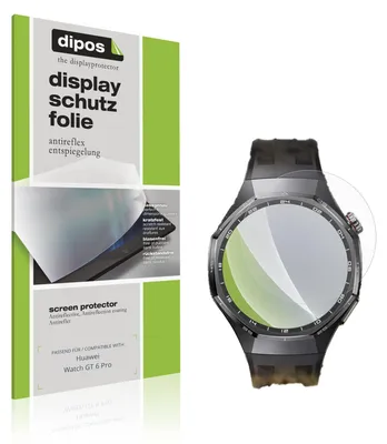 Produktbild von 6x Schutzfolie für Huawei Watch GT 6 Pro matt Displayschutzfolie Folie Display Schutz dipos