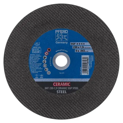 Produktbild von PFERD 61323019, Schneidedisk, Stahl, 23 cm, Jede Marke, Flache Mitte, 2,22 cm