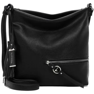 Produktbild von Tamaris Damen Schultertasche/ Umhängetasche NELE Schwarz Kunstleder -