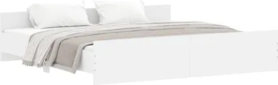 Zdjęcie produktu dla VidaXL 3203768, Biały, 183 cm, 2,03 m, 50 cm, 1800 x 2000 mm, 1 szt.