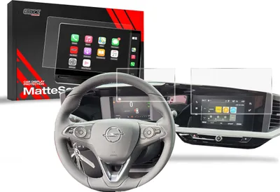 Produktbild von Matte Autodisplayfolie 2in1 für Opel Mokka 2 7" (2021-2025), Grizz Protector