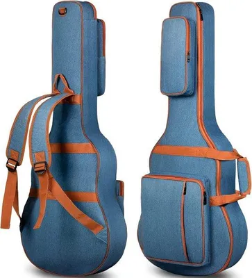 Produktbild von Famanu Gigbag für Akustik- und Konzertgitarre - Wasserdicht, 9 mm Polsterung