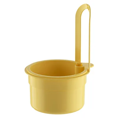 Produktbild von Sieb für Spülbecken, Hängender Abtropfkorb für Spülbecken, für Waschen/Organizer in Küche, Gelb