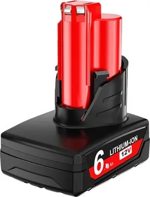 Immagine prodotto di Batteria M12 da 12V - Batteria di ricambio - 6,8Ah - Alta capacità - Litio-Ioni - Compatibile con il modello 48-11-2420 - Confezione da 1 pezzo
