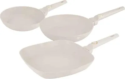 Zdjęcie produktu dla zestaw 3 patelni, Berlinger Haus, BH 8079, kolekcja Sahara