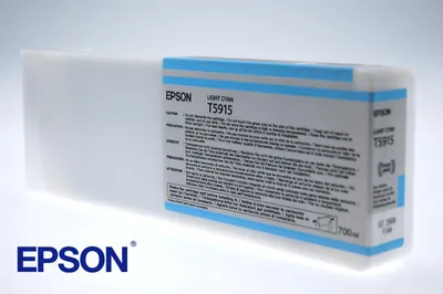 Image de Epson Cartouche de teinte cyan clair T 591 700 ml T 5915