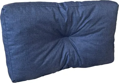 Zdjęcie produktu dla Pillows24 - Poduszka do palet odporna na wodę i promieniowanie UV - Poduszka boczna | Poduszka do europalet 120x80 - Meble z palet - Outdoor/Indoor, Niebieski