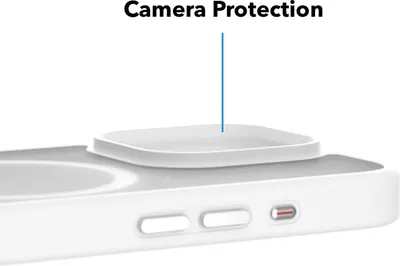 Produktbild von AlzaGuard Matte Hülle, kompatibel mit Magsafe für iPhone 16 Pro, weiß