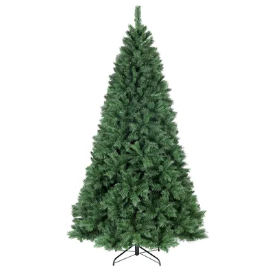 Produktbild von Salcar 240 cm Künstlich Weihnachtsbaum mit Klappsystem und Metallständer, Ø ca. 133 cm mit 1168 Spitzen