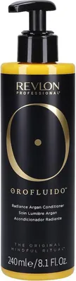 Produktbild von Revlon Orofluido Radiance Argan, Frauen, Professionelle Haarspülung, Alle Haare, Alle Farben, Entwirren, Feuchtigkeitsspendend, Reparatur, Glanz, Glättend, Weichmachend, 250 ml