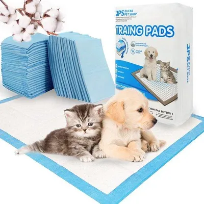 Obrázek produktu pro 30 kusů hygienických podložek pro psy a kočky, tréninkové podložky pro domácí zvířata, ultra savé, rozměr 60 x 60 cm - 2168 x 01